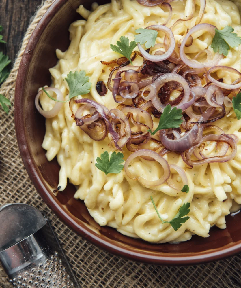 selbstgemachte Spätzle